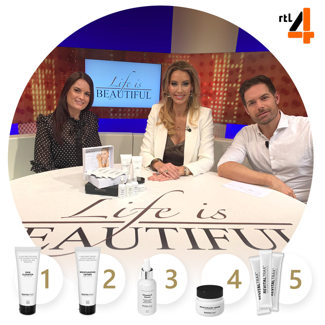 Life is Beautiful RTL4: Meer over het stappenplan van RevitalTrax