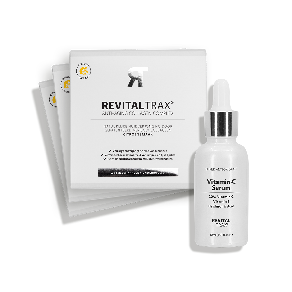 Anti-Aging Collagen Complex (90 sticks) + Gratis vitamin-C Serum