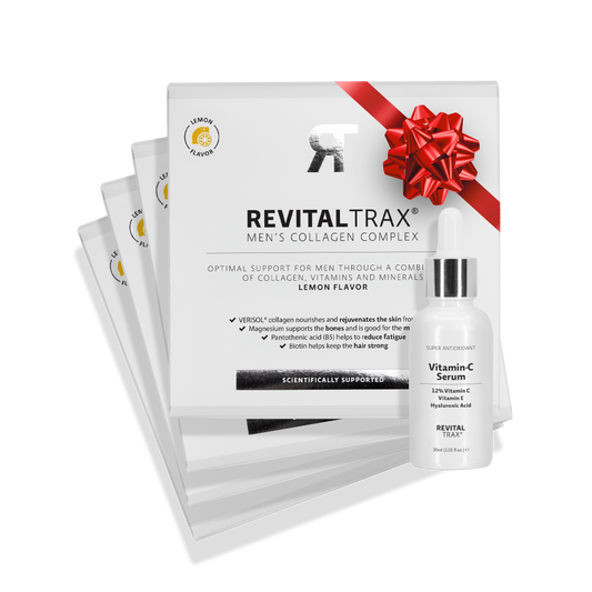 Collagen Glow Set: 3+1 + Vitamine C