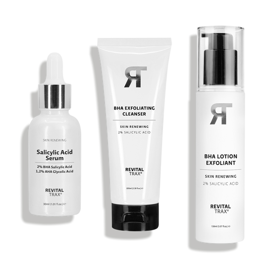 BHA Set: Cleanser + Serum + Lotion Exfoliant
