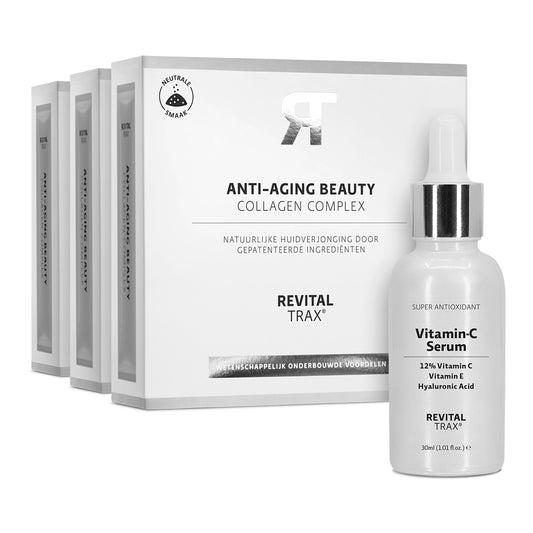 Beauty Collagen Complex Pro (90 Sticks) + Gratis Vitamin-C serum