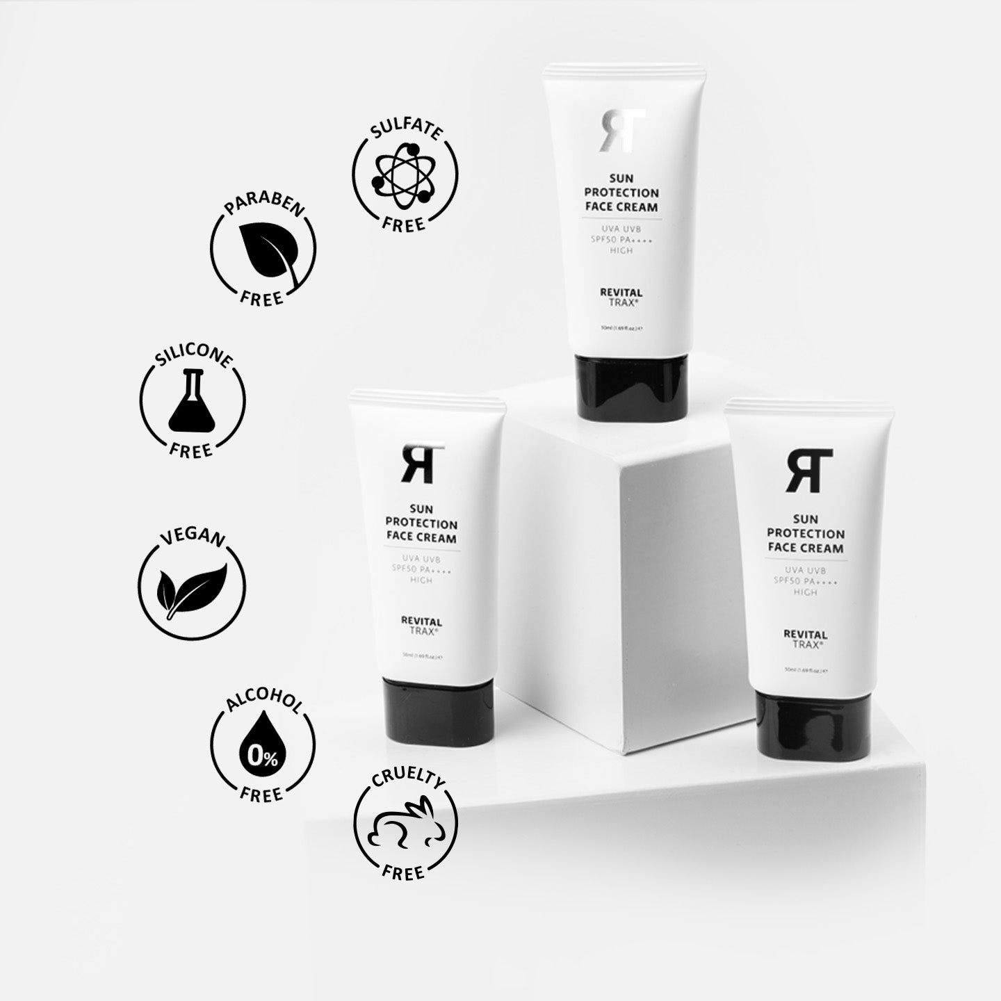 2 x Sun Protection Face Cream SPF 50